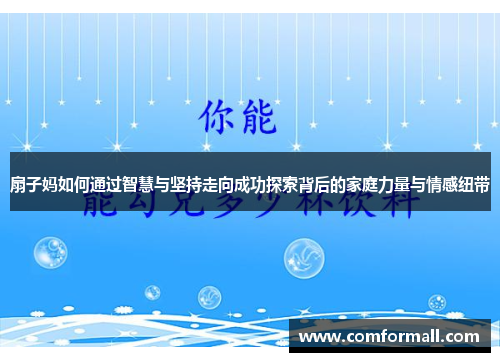 扇子妈如何通过智慧与坚持走向成功探索背后的家庭力量与情感纽带